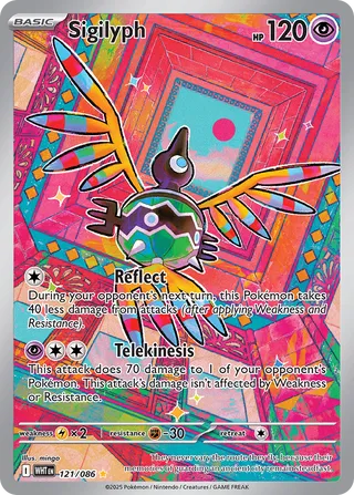 Sigilyph (White Flare 121/086)